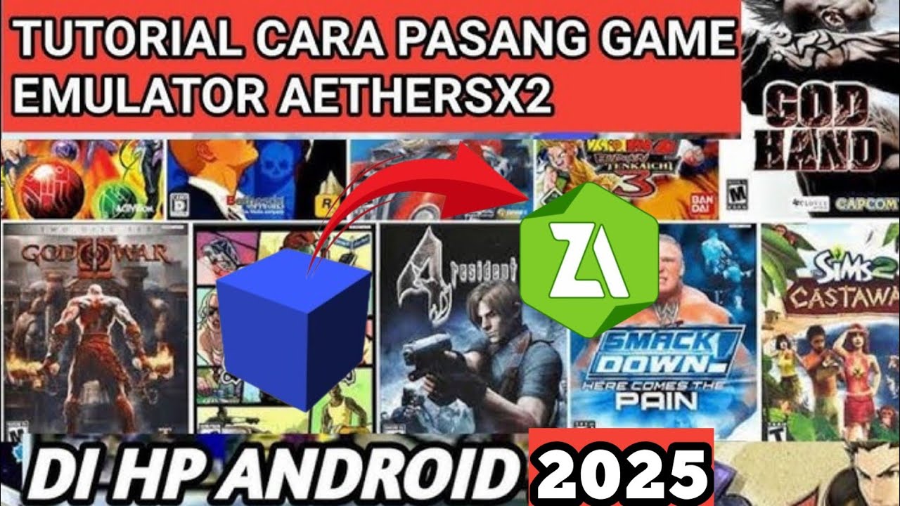 Cara Pasang Game Emulator AetherSX2 Terbaru Di hp Android 2025