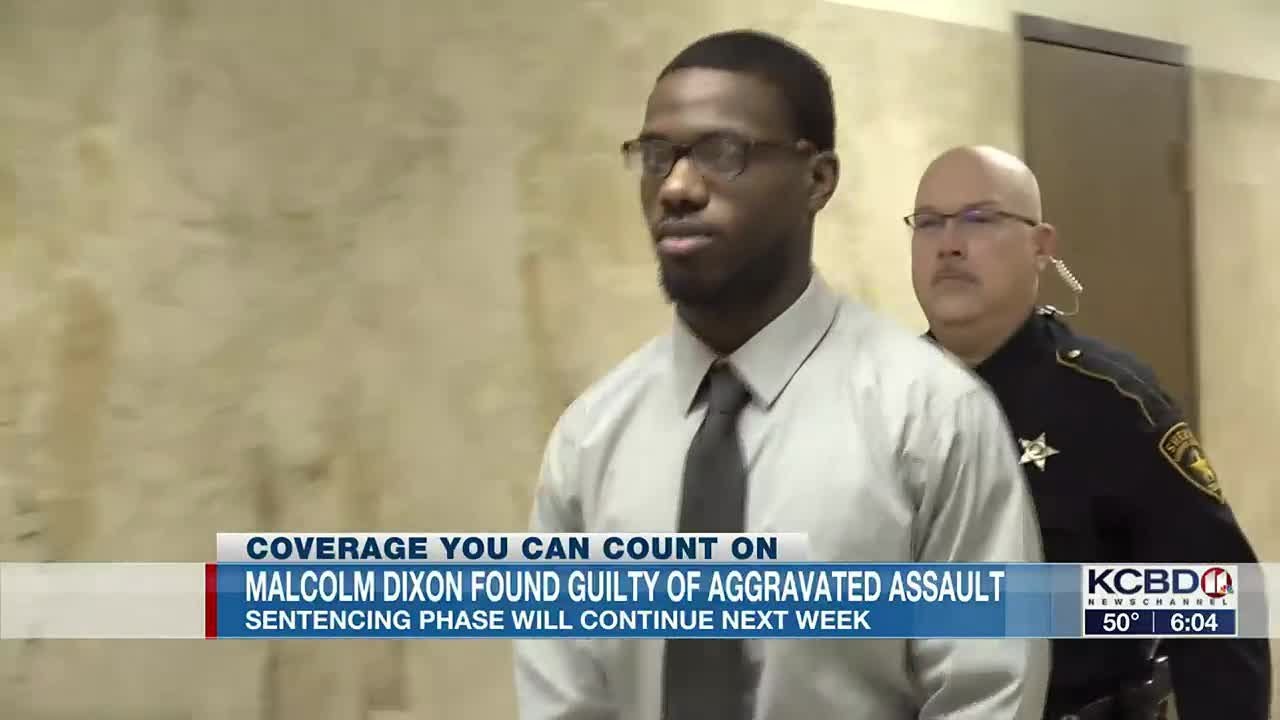 Malcolm Dixon found guilty of aggravated assault