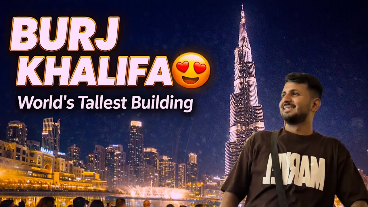 Burj Khalifa 🏙️ | World’s Tallest Building Experience | Dubai Travel Vlog