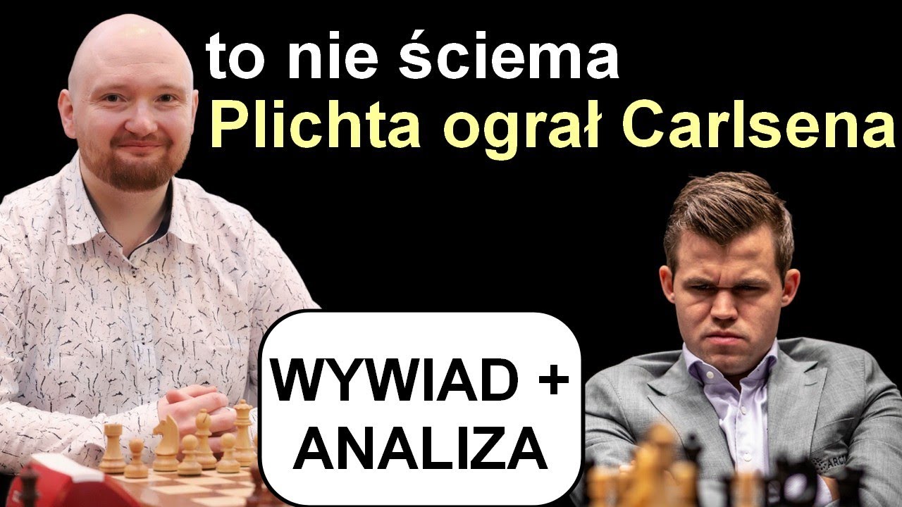 SZACHY 493# Ogromna sensacja! To nie ściema Kamil Plichta ograł Magnusa Carlsena. [WYWIAD + ANALIZA]
