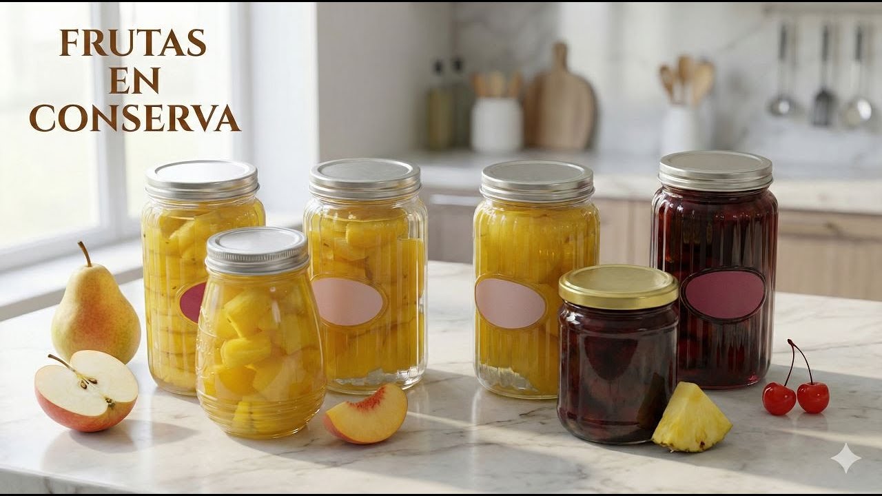 Estreno de curso en línea: Frutas en Conserva 🍑🍓 | Disfruta el sabor de temporada todo el año