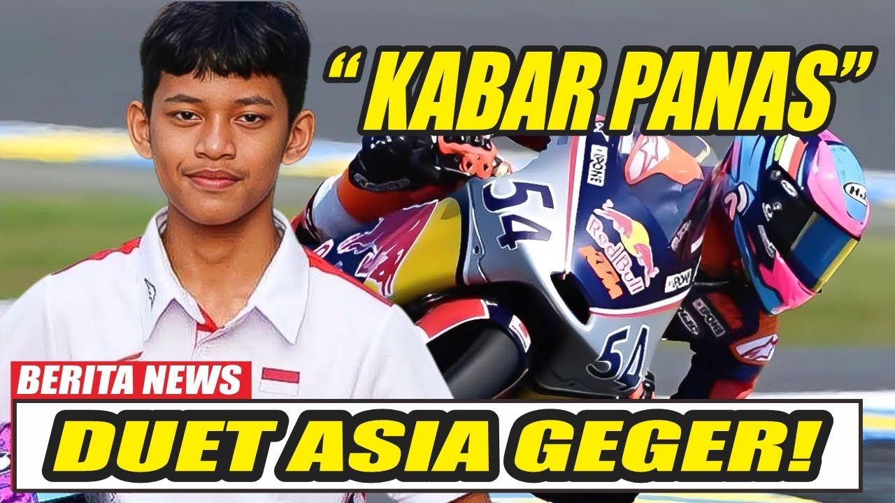 Kabar Panas! Veda Ega Pratama Berduet Zen Mitani di Moto3, Benarkah