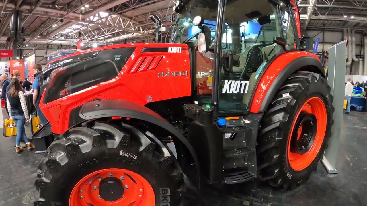 2026 Kioti HX1201 4WD PC 32F/32R 3.8 Litre 4-Cyl Compact Diesel Tractor (117/127 HP) LAMMA Show 2026