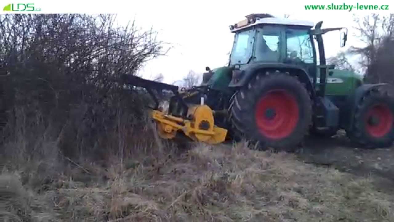 Mulčování, štěpkování, likvidace náletů, frézování pařezů, úklid sněhu