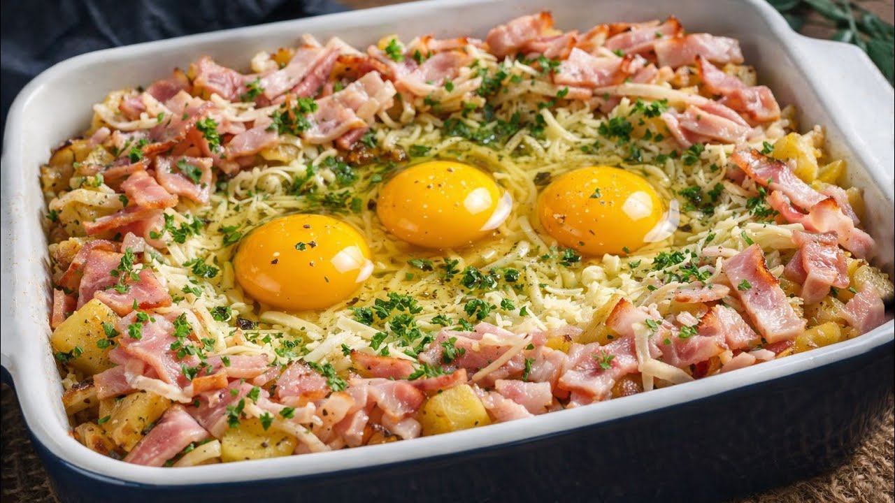 So lecker haben Sie Kartoffeln mit Speck noch nie gegessen! Ein schnelles Rezept in 10 Minuten!