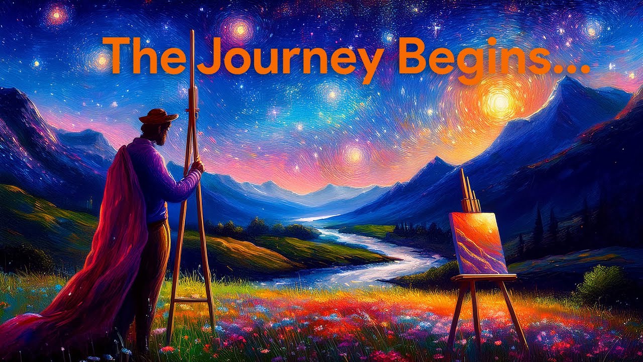Widower at 58. How I Started Painting Abstract Art