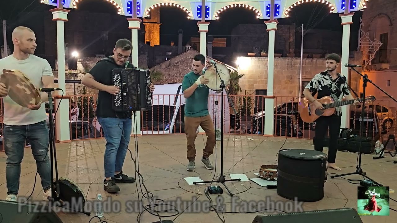 Pizzica La Minore Trio Popolare Mattia Chittano Andrea Malerba Luigi Caprioli ospite Daniele Rosato