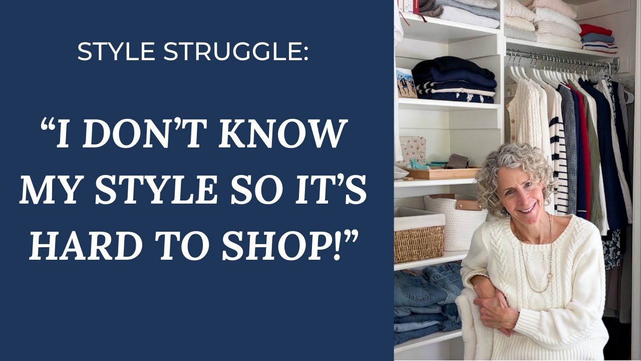 Don't know your style? Shopping feels hard? Let's discuss!