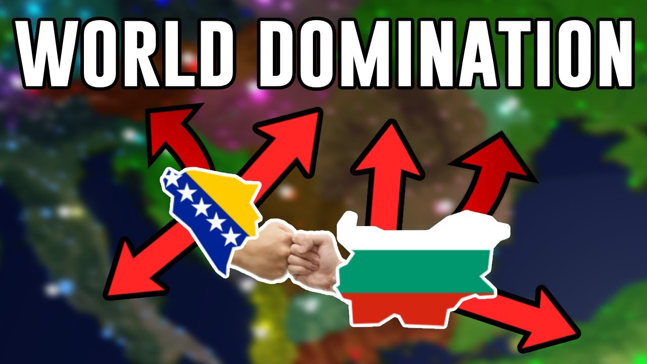 как Босния и Болгария доминировали в мире в Roblox Rise Of Nations