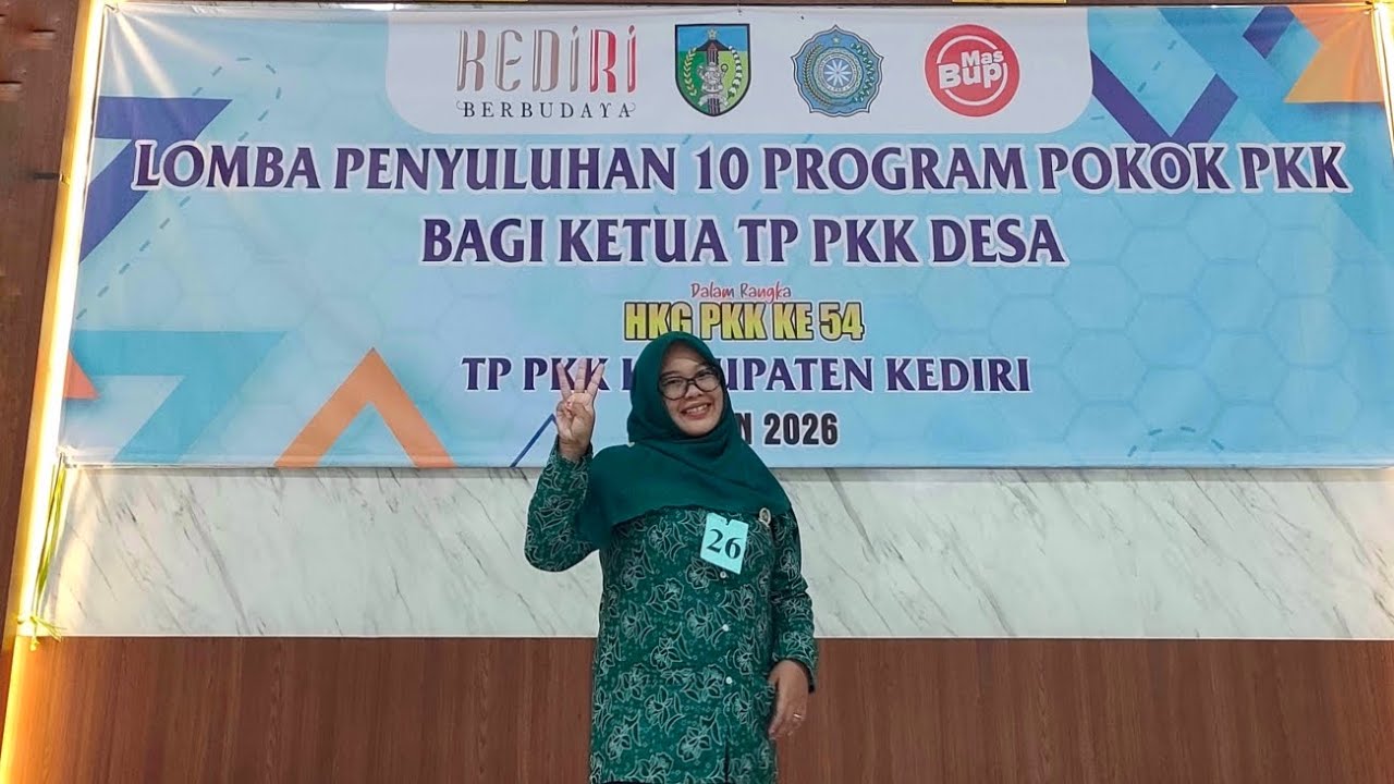LOMBA PENYULUHAN PKK, TEMA : GELARI PELANGI, TP PKK DESA NGINO KEC PLEMAHAN KAB KEDIRI 9 Feb 2025 