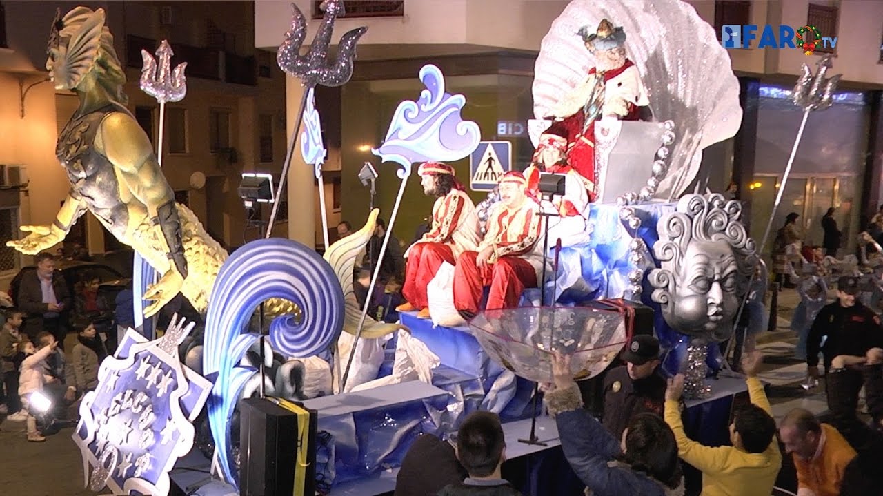Los Reyes Magos recorren el centro de la ciudad