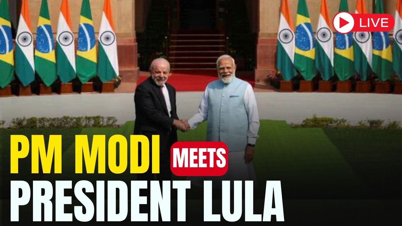 LIVE: India–Brazil Relations | PM Modi Meets Brazilian President Lula at Hyderabad House