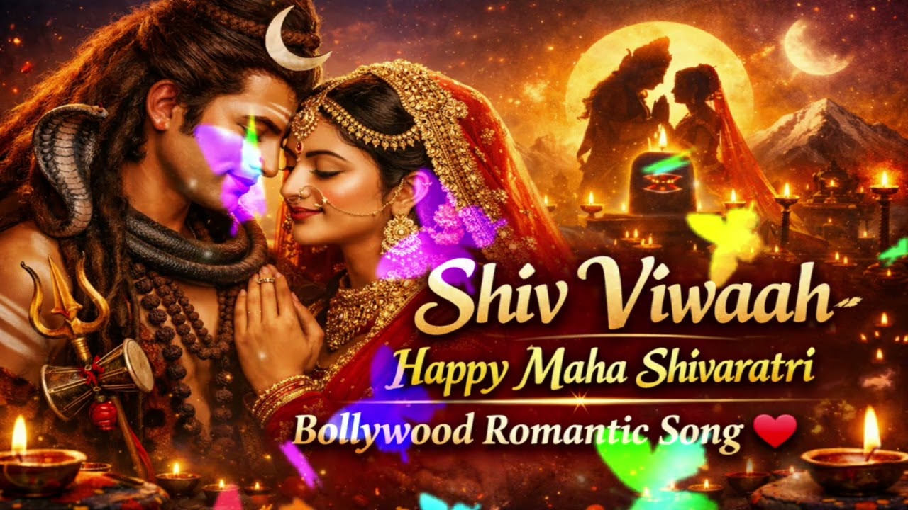 Shiv viwaah🌹 happy maha Shivaratri song  om namah shivay shiv parvati viwaha song  shiv bhole 🌹🌹