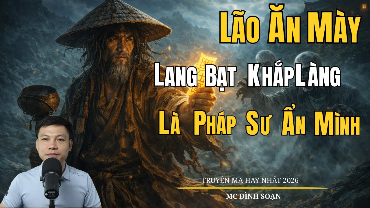 LÃO ĂN MÀY LANG BẠT KHẮP LÀNG LÀ PHÁP SƯ ẨN MÌNH | Truyện Ma Đình Soạn - Chuyện Ma Kinh Dị Hay Nhất