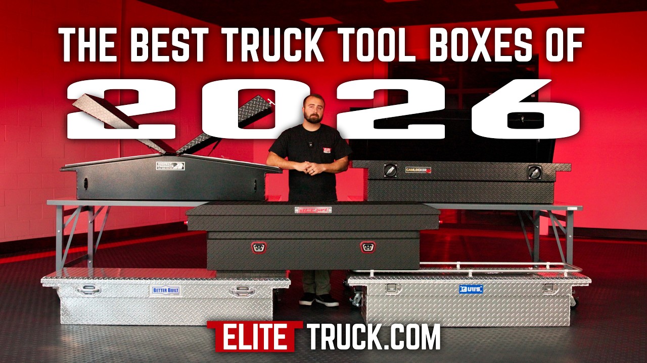 Comparing the Top Crossover Truck Tool Boxes of 2026
