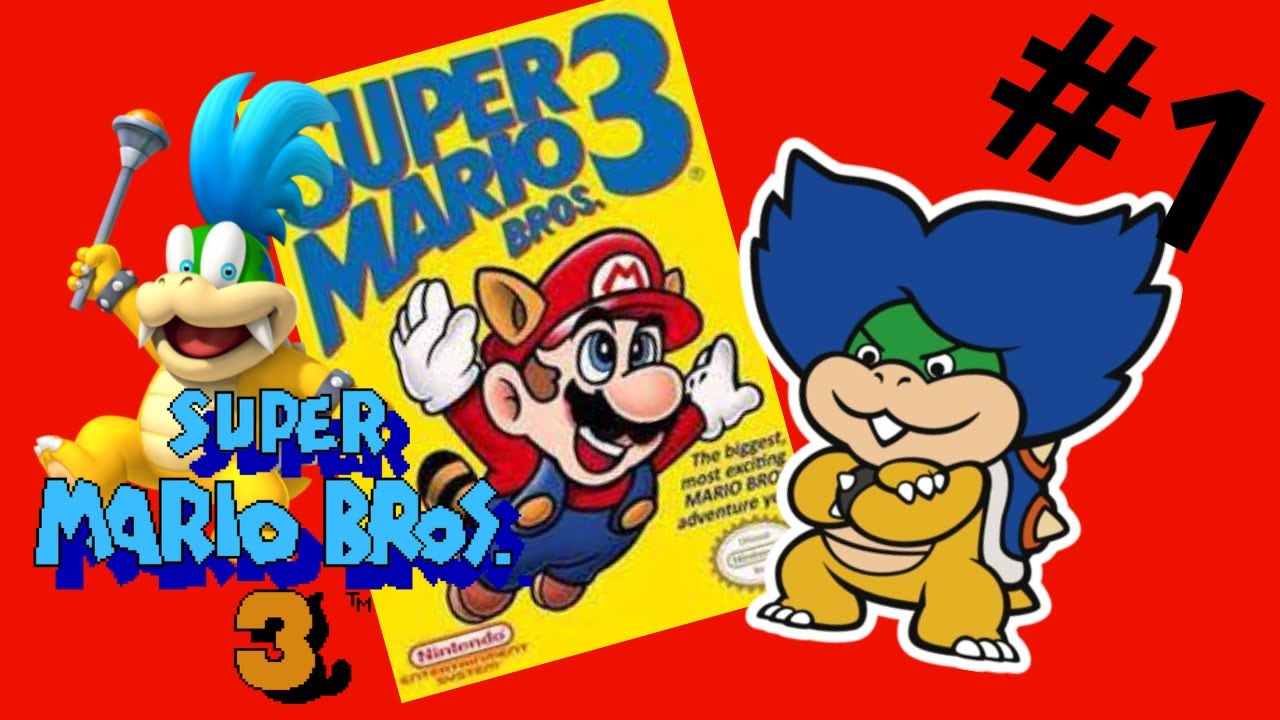 Super mario bros 3 met Ludwig #1 - New super mario plush