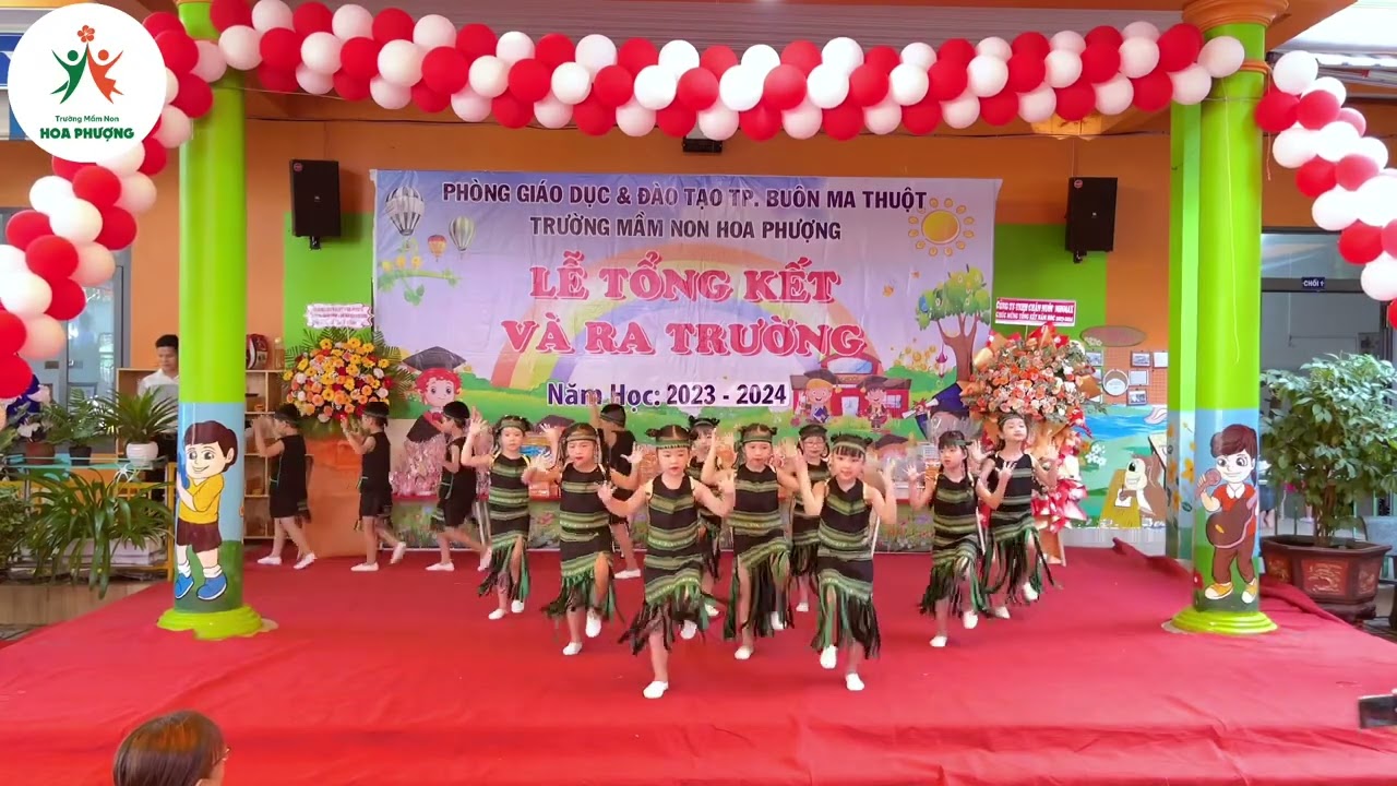 TIẾT MỤC : BÀI CA TÂY NGUYÊN - Trường mầm non Hoa Phượng