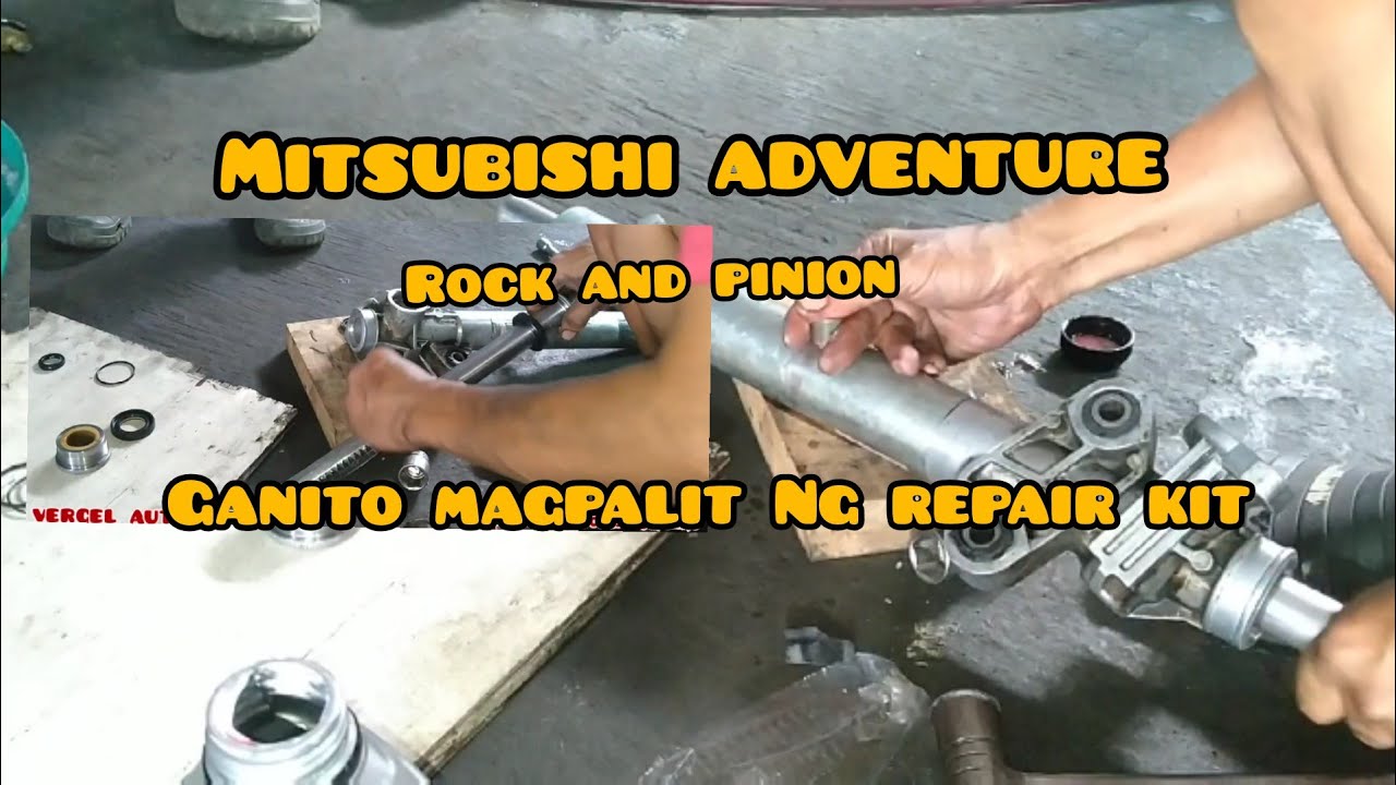 rock and pinion paano mag palit Ng repair kit