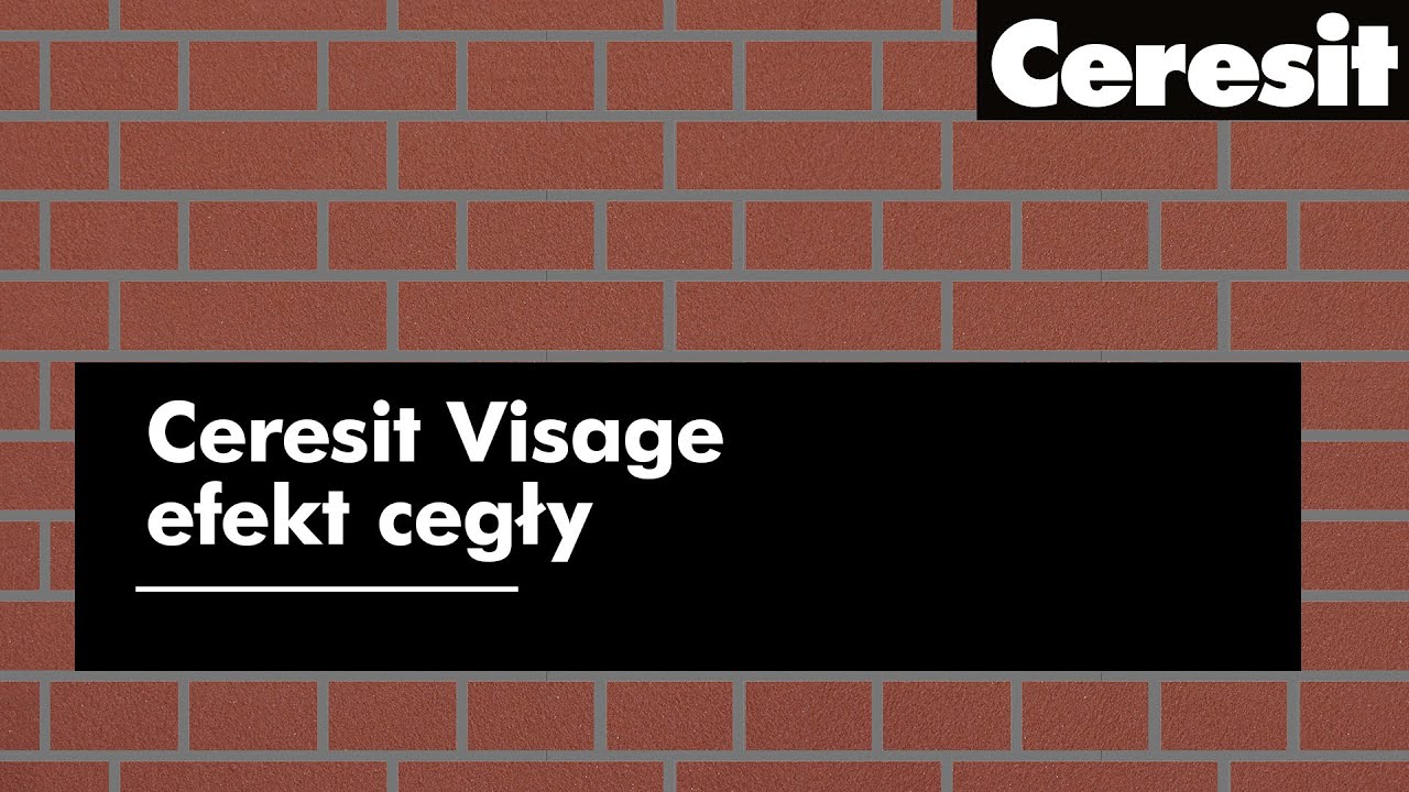Ceresit VISAGE – efekt cegły