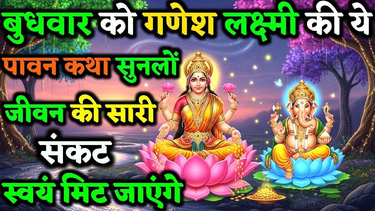 एक बार बुधवार को गणेश जी की ये कथा सुन लो, फिर कभी कष्ट नहीं आएगा | Buddhvar Vrat Kath