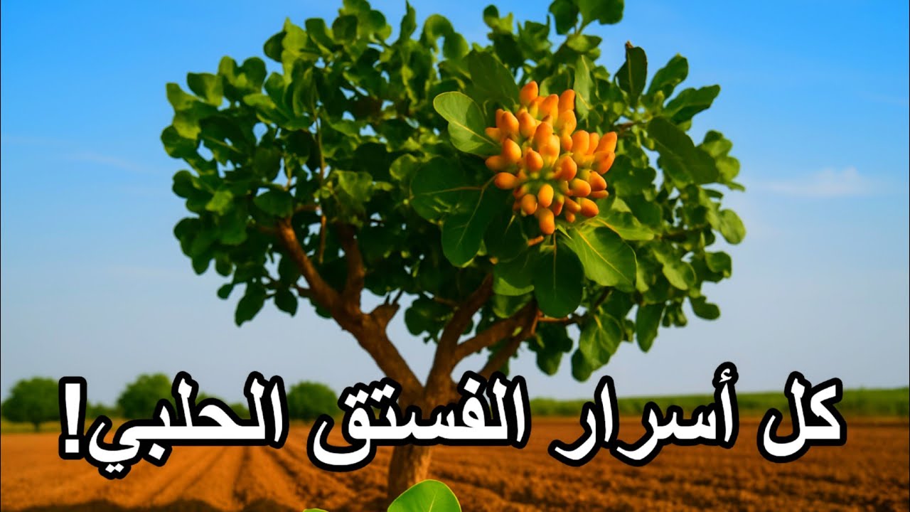 أسرار زراعة الفستق الحلبي من الزراعة حتى الحصاد 🌱
