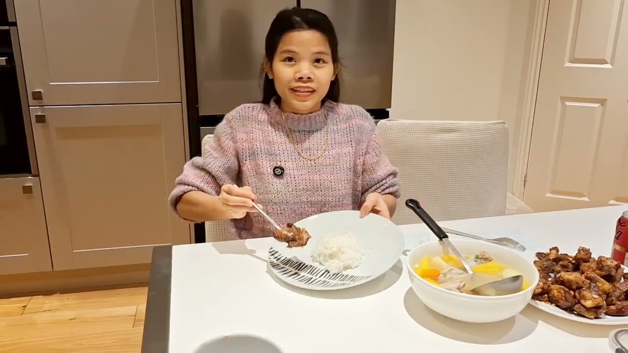 Sườn non ram, canh củ hầm xương cho con trai và chồng Tây thưởng thức. #bimilcuocsonguk#vlog#cooking
