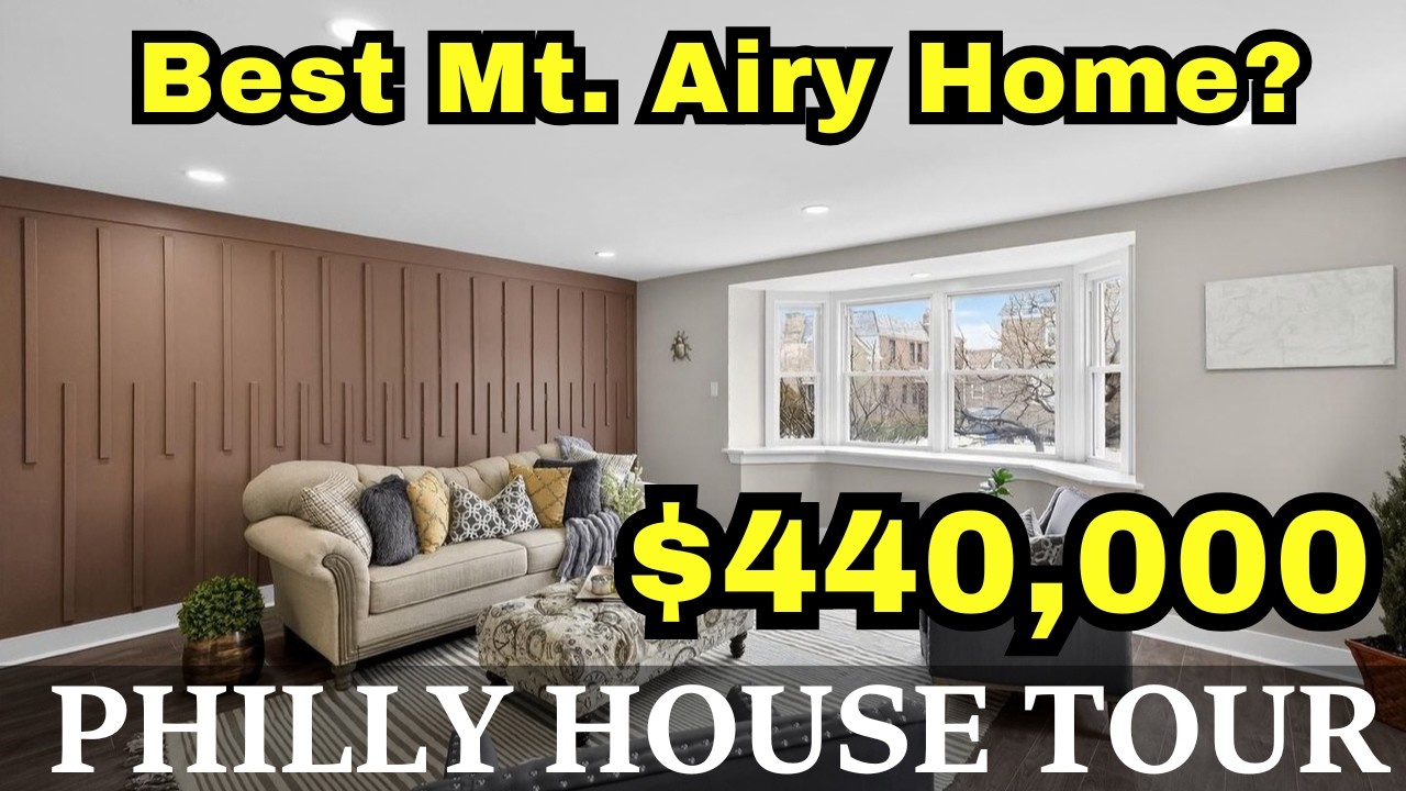 Inside a Fully Renovated Mt Airy Philadelphia Home with Garage & Designer Kitchen