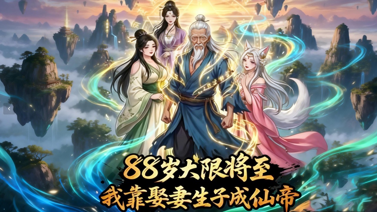 💥💥💥【FULL】《88岁大限将至，我靠娶妻生子成仙帝》#最新漫劇全集 #漫劇 #熱門漫劇 #漫劇推薦 #AI #阿星推文