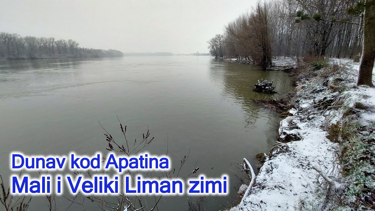 Dunav kod Apatina - Mali i Veliki Liman zimi