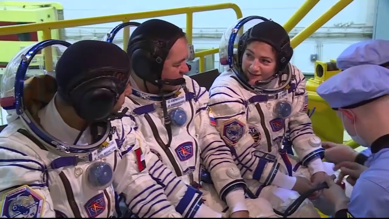 Expedition 61 Crew Prelaunch Activities in Kazakhstan 190918