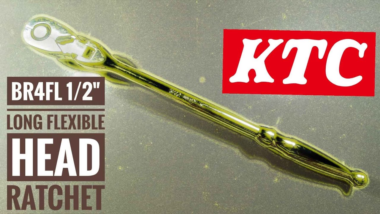 Japan Industrial standard - KTC ratchet BR4FL drive 1/2