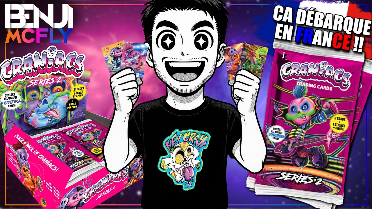 🔥💀CRANIACS💀🔥 LE PHÉNOMÈNE AMERICAIN DÉBARQUE EN FRANCE !🇺🇲🇨🇵 Présentation et unboxing d'un display !
