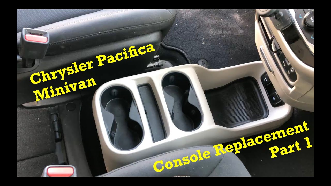 Part 1 - Chrysler Pacifica Console Replacement - Removal of Standard Console