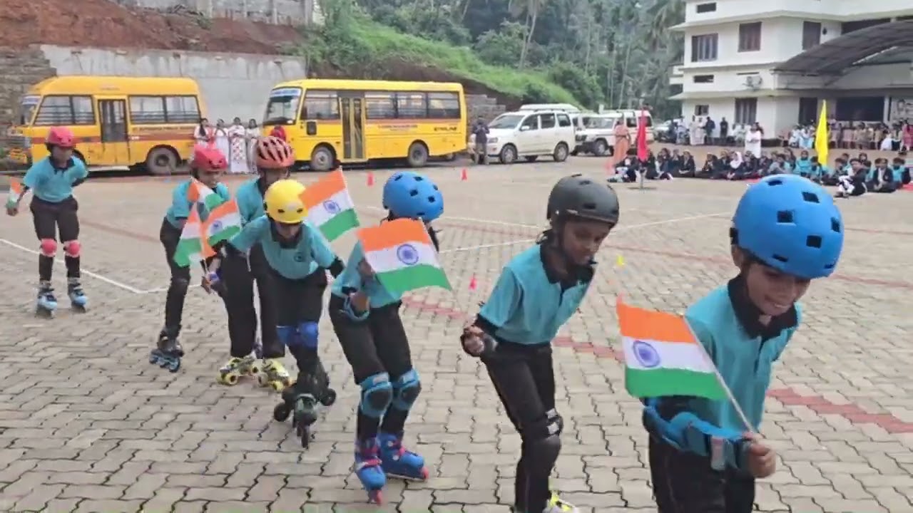 ST. ALPHONSA PUBLIC SCHOOL OORAKAM. INDEPENDENCE DAY CELEBRATION 2024