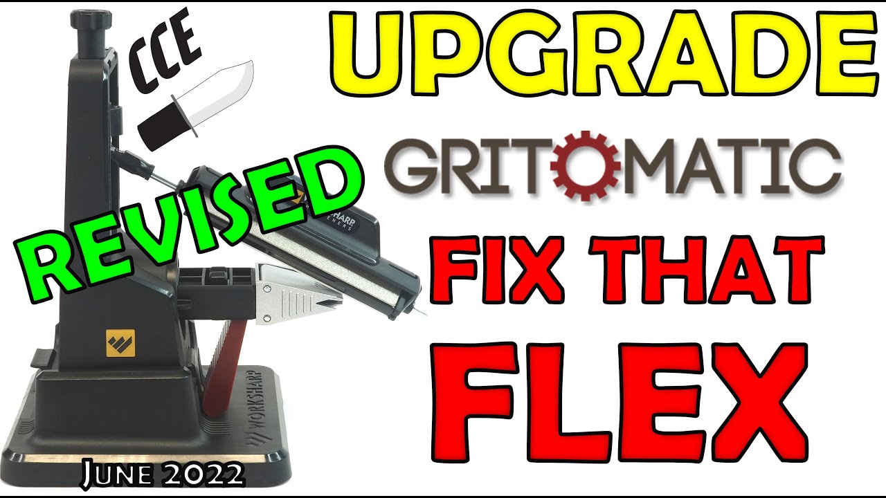 FIX THAT FLEX - a REVISED video - LE Series V-Block Clamp Support for Work Sharp Precision Adjust