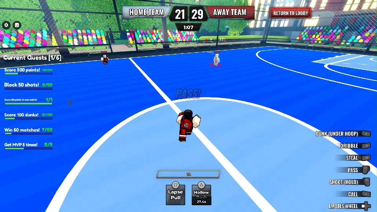 Destroying kids in basketball zero