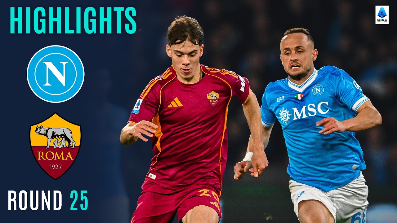 NAPOLI-ROMA 2-2 | HIGHLIGHTS | Points Shared at the Maradona | SERIE A 2025/26
