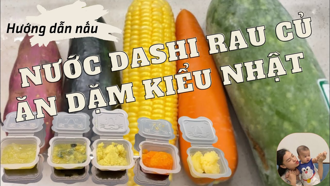 Hướng Dẫn Nấu Nước Dashi Rau Củ Cho Bé Ăn Dặm | Mẹ Sắn