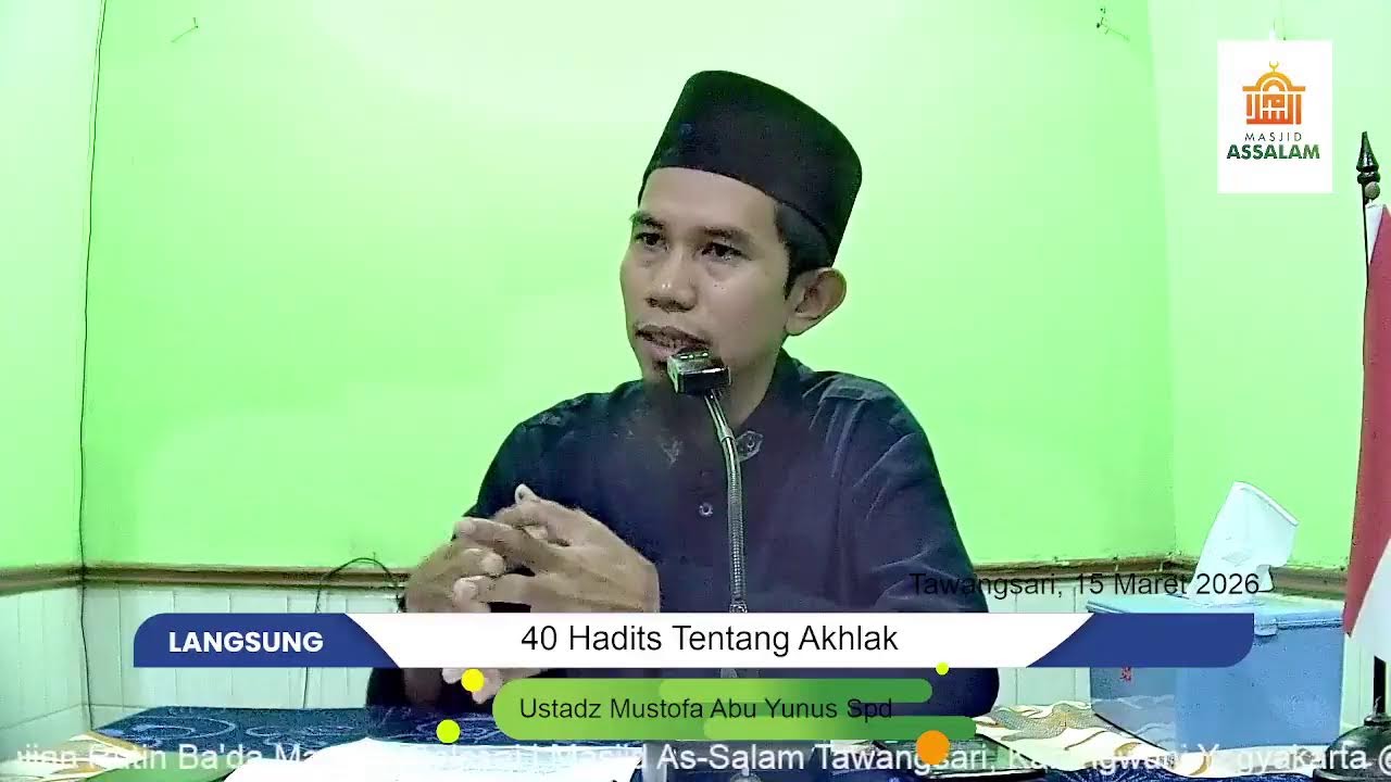 40 Hadits Tentang Akhlak