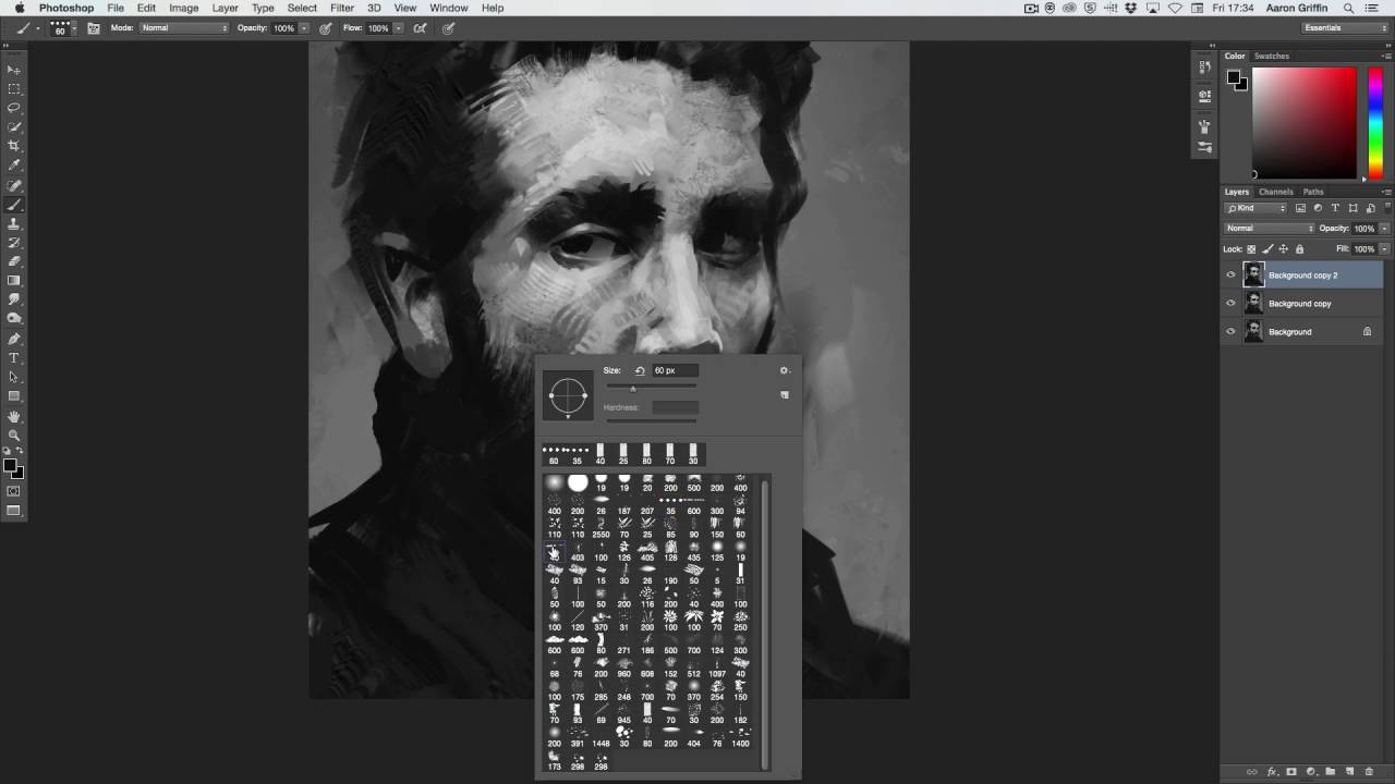 Jake Gyllenhaal Digital Painting