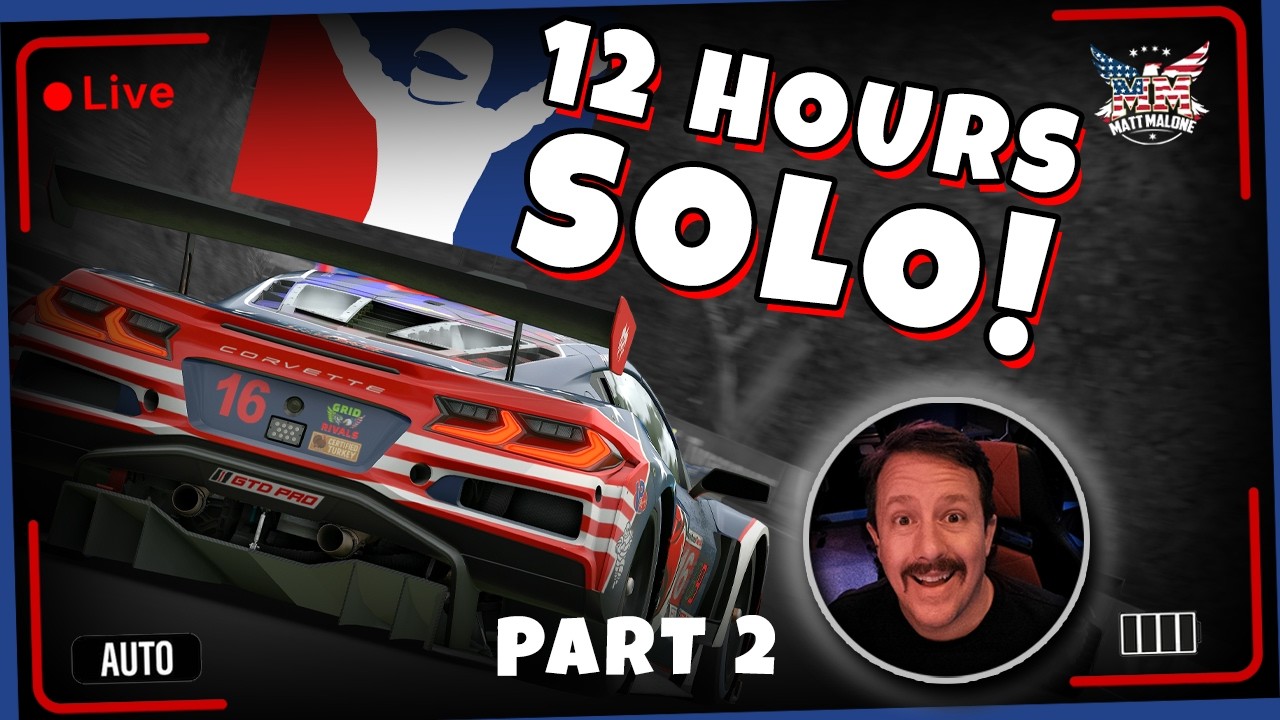 🏁 Bathurst 12h SOLO! Part 2 🏁 !GridRivals