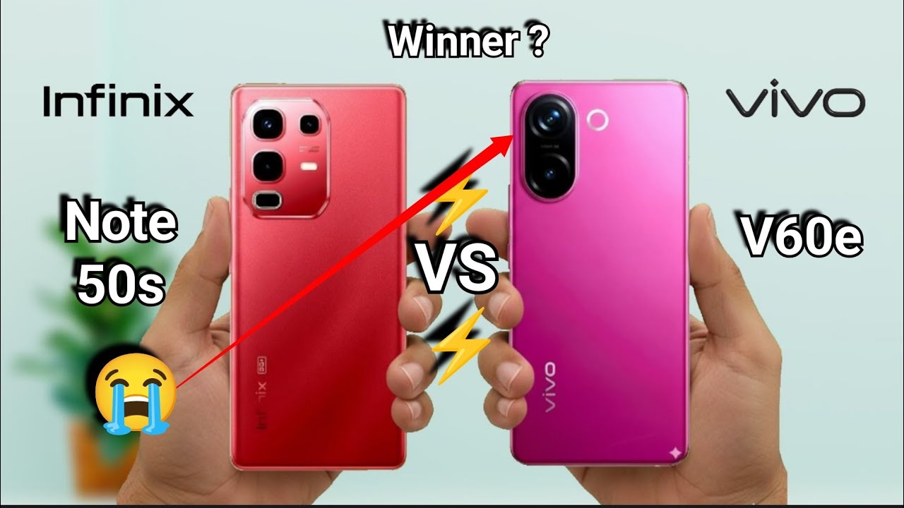 #infinixnote50s | VIVO V60e VS Infinix Note 50s | 5G phone best Camera? #vs