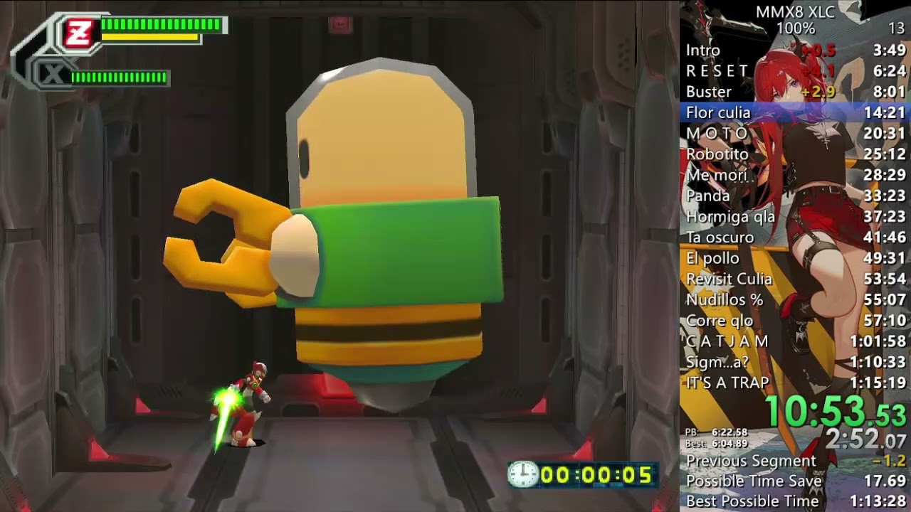 Mega Man X8 100% Speedrun in 1:13:55 [XLC] (WR)