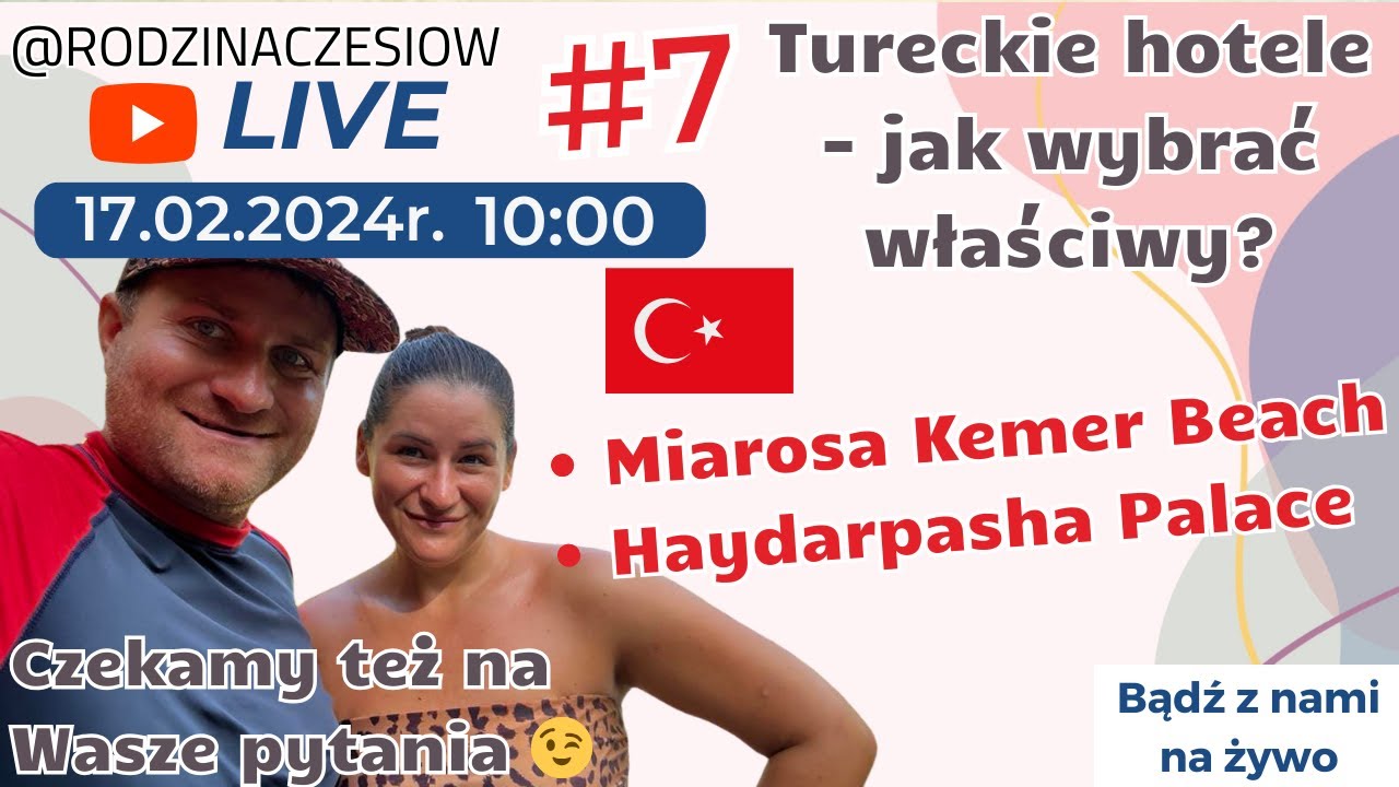 🇹🇷Miarosa Kemer Beach i Haydarpasha Palace - Sprawdzamy Tureckie hotele 7 - który wybrać ? odcinek 7