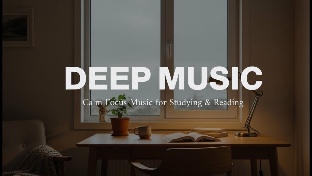 Deep Study – Calm Focus Music for Studying & Reading