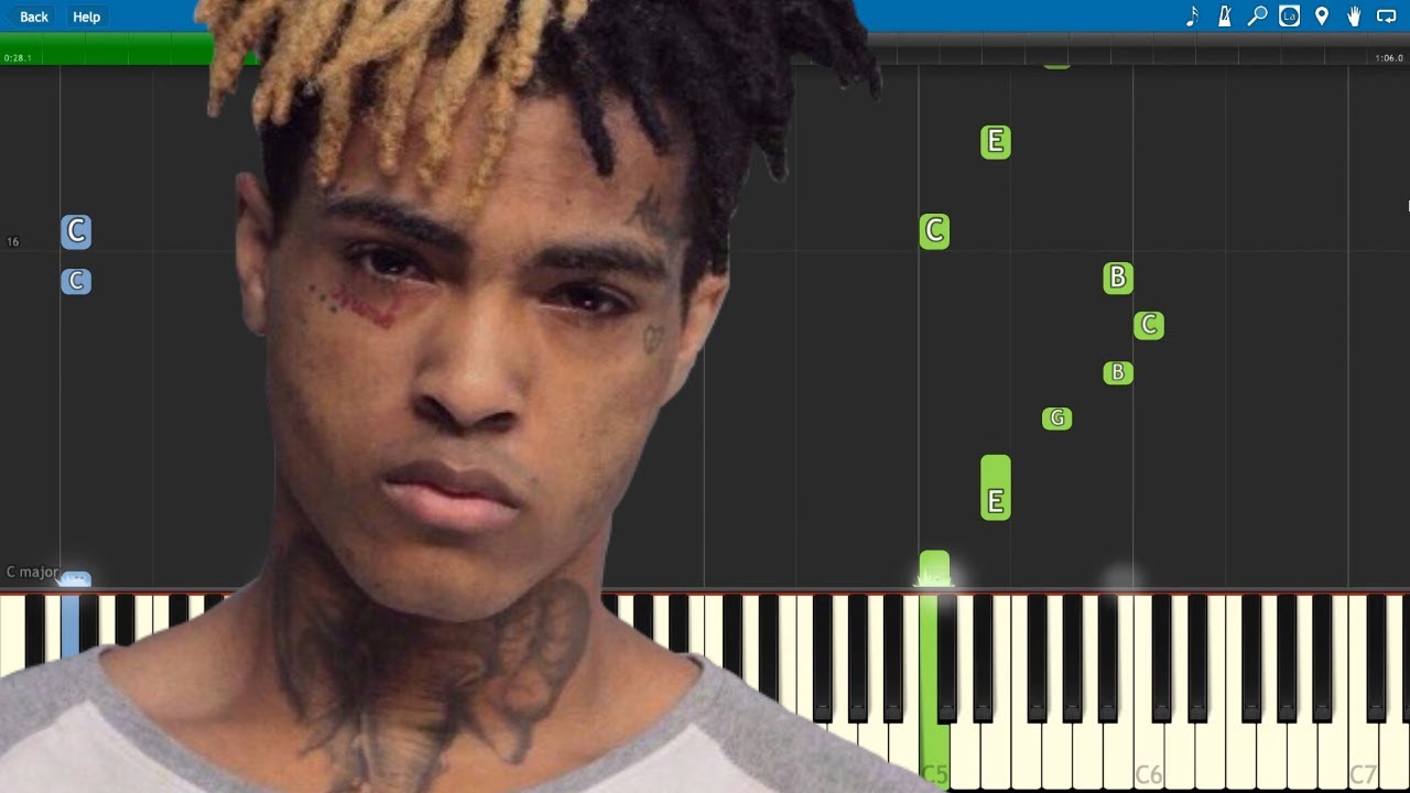 XXXTentacion - King Of The Dead - Piano Tutorial