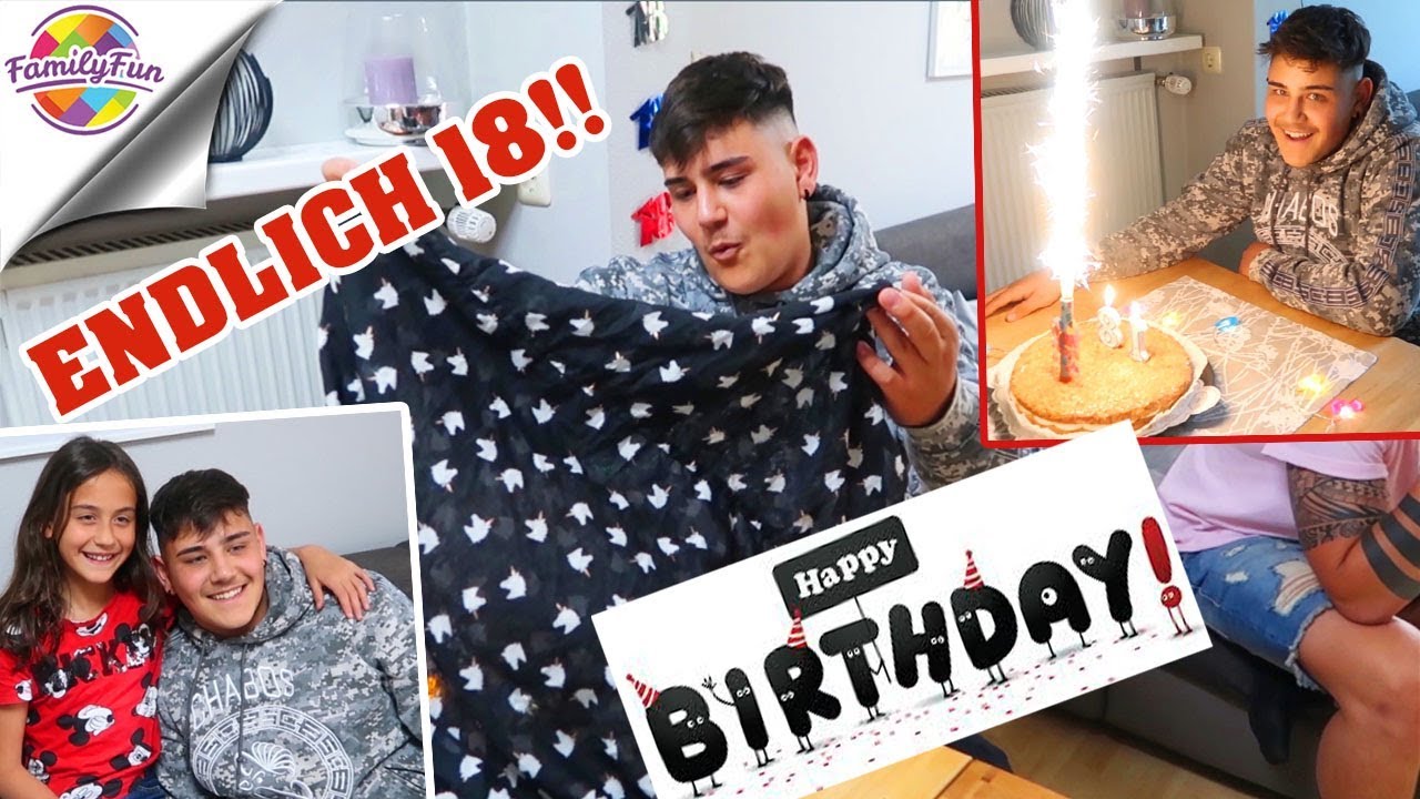 CIHANS 18.GEBURTSTAG 🎉OMG! 😲MEGA HEFTIGES  GESCHENK 🎁- Family Fun