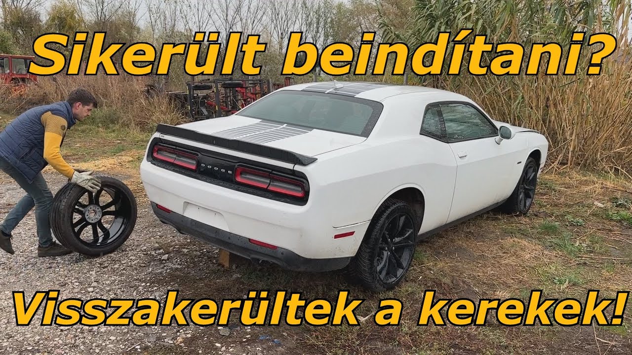 Vettünk Egy Törött Dodge Challengert - 2. rész
