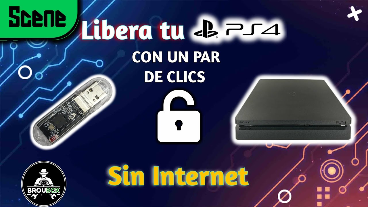LIBERA tu PS4 con un USB ¡y sin internet! (hasta 9.00)