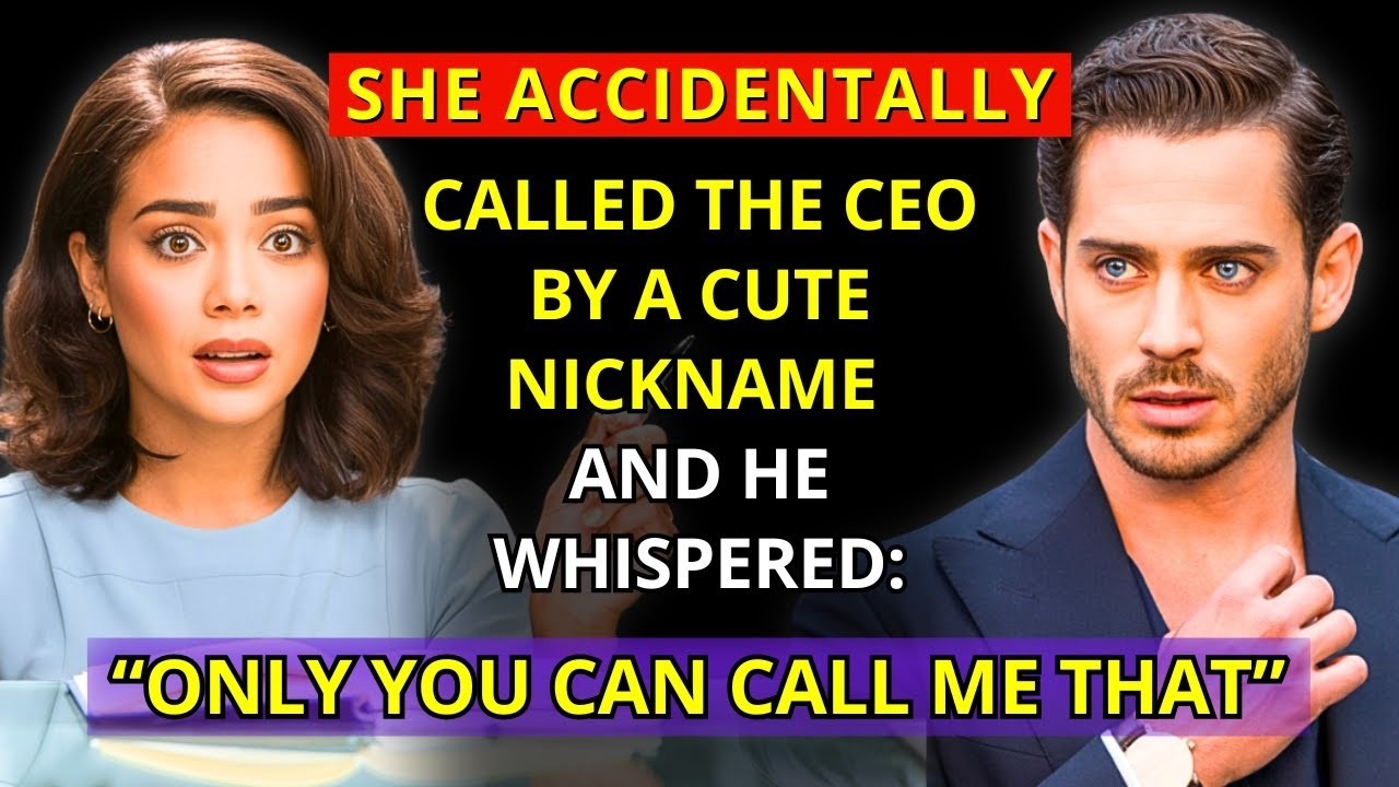 THE CEO’S NICKNAME SCANDAL: One Cute Word Unleashed the Billionaire’s Dangerous Desire!